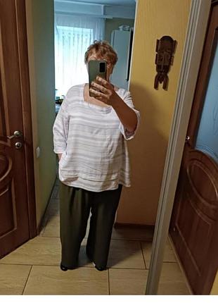 Льняная блуза