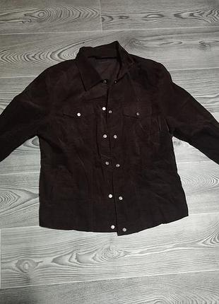 Женская куртка из микровельвета