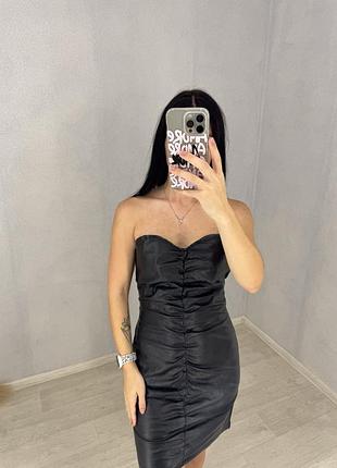 Шикарна сукня еко шкіра