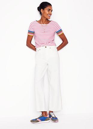 Футболка в полоску хлопок ella от boden