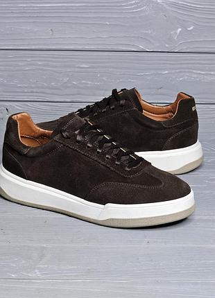 36-41!! натуральна замша!!! жіночі коричневі замшеві кросівки кеди на світлій підошві!!!