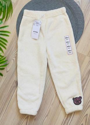 Теплые брюки на 104 см