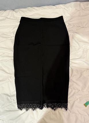 Спідниця з мереживом хс-с