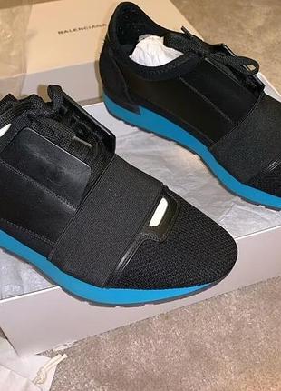 Шкіряні кросівки balenciaga