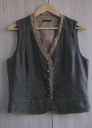 Твидовая жилетка brandtex