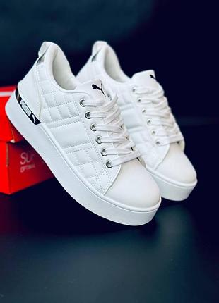 Акция осенняя распродажа
белые кроссовки пума / стильные женские кроссовки puma