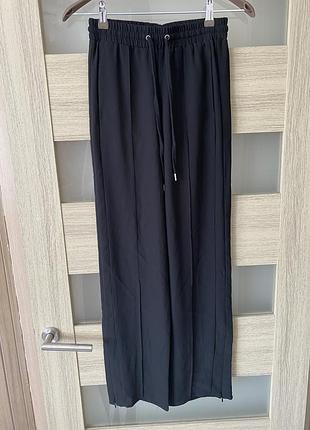 Черные летние брюки h&amp;m