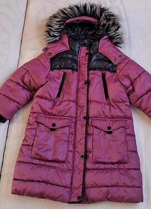 Куртка на девочку 104см