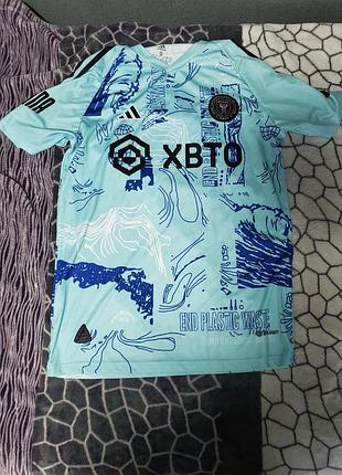 Футболка мужская adidas inter miami mesi cf 2023 one planet replica jersey