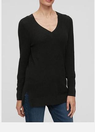 Мягкий удлиненный джемпер, свитер gap