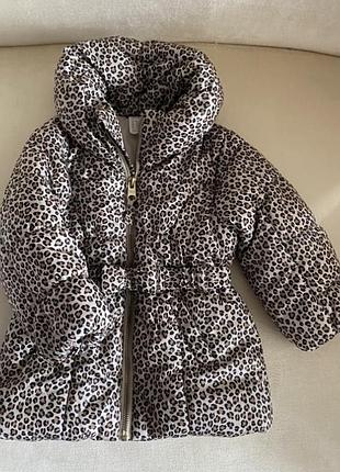 Дуже гарна куртка на дівчинку 86/92 h&m