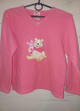 Флисовая кофта домашняя пижамная