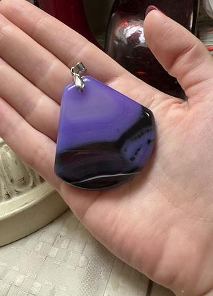 Агатовий кулон