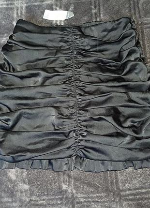 Юбка присобраная.