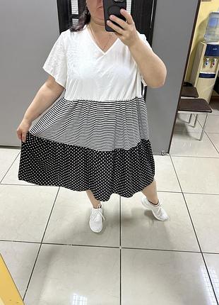 Невесомое платье оверсайз