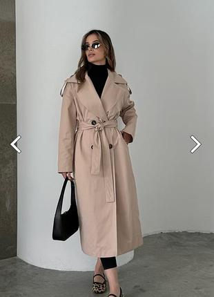 Женский тренч