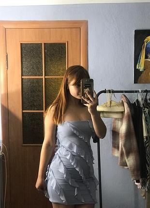 ✨ ніжно-блакитне плаття з рюшами ✨ сукня, яка створена для того, щоб ти була в центрі уваги 🩵