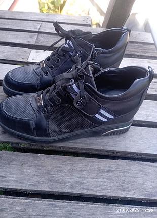 Снікерси жіночі осінь весна прихована платформа