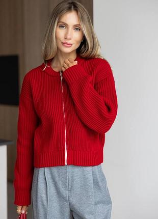 Накладной платеж ❤ 50% шерсть шерсть шерсть шерсть теплый оверсайз свитер мирер кардиган на молнии