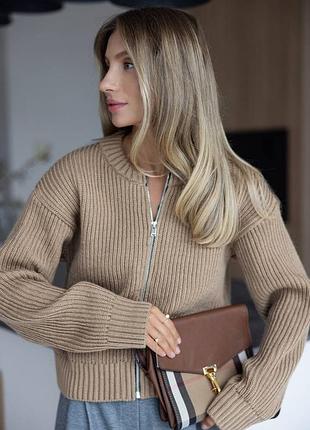 Накладной платеж ❤ 50% шерсть шерсть шерсть шерсть теплый оверсайз свитер мирер кардиган на молнии