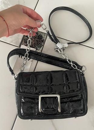 Сумка zara нова лакова