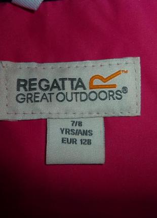 Regatta непромокаемая куртка, ветровка, дождевик регатта на 7-8 лет8 фото