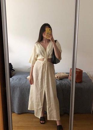 Лляна сукня iam