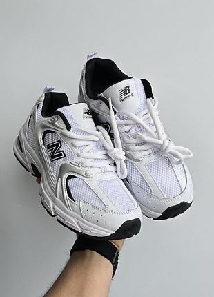 Кроссовки new balance 530 • white black