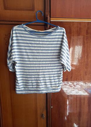 Кофта в полоску женская б/у