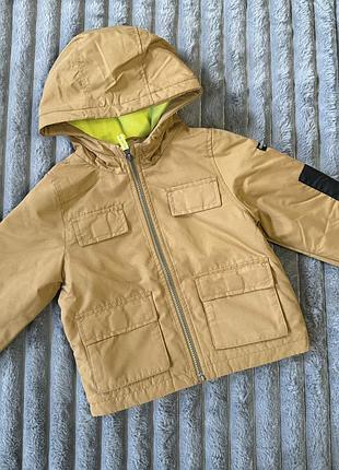 Тонка демісезонна куртка парка oshkosh 3 роки курточка