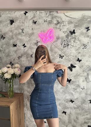 Джинсовий сарафан