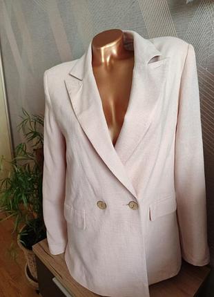 Гарний піджак віскоза льон