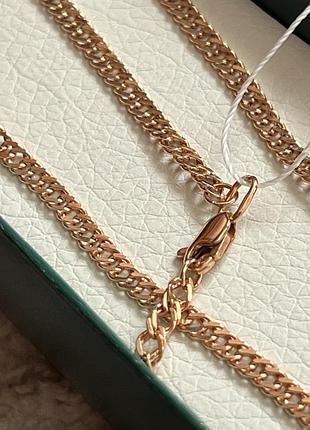 Ланцюжок з червоного золота 585 проба, нова з біркою.