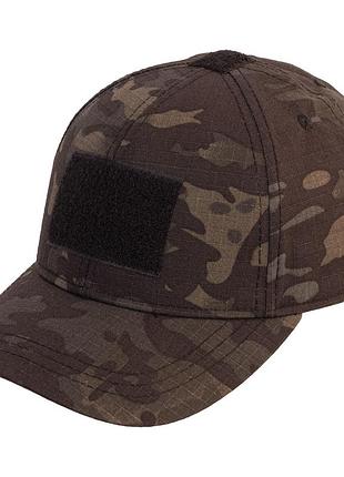 Бейсболка тактична tailor rip-stop multicam black, multicam black, 56