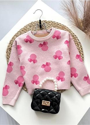 Светрик minnie mouse/pr|mark (2-3р/92-98)💛
состояние - идеал
длина - 30,5, грудь - 29,5, рукав от шеи - 39