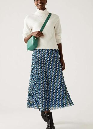Спідниця плісе marks&spencer р. 14/42/xl