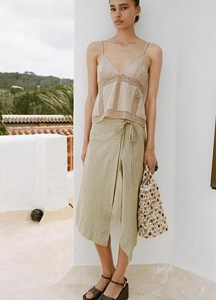 Асиметрична спідниця zara