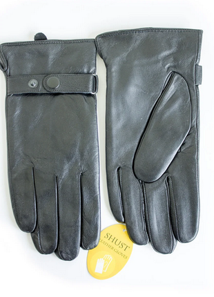 Рукавички.чоловічі зимові рукавички зі шкіри shust gloves розмір 10