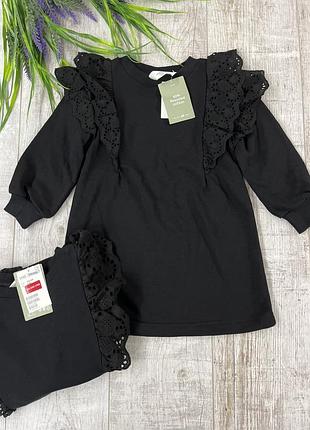 Сукня на довгий рукав для дівчинки