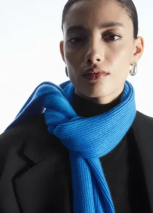 Шарф cos cashmere-blend scarf