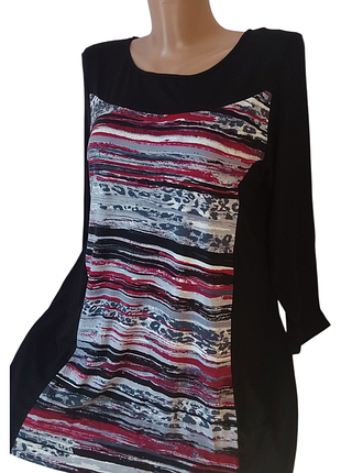 Акция 1+1 = 3 красивая кофта saloos 95% отворота 5% эластан