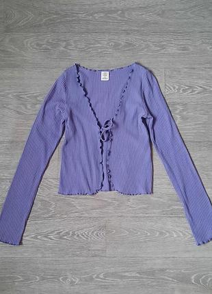 Кроп-топ женский длинный рукав