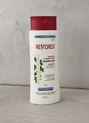 Шампунь проти лупи "speed&strong" restorex, 500 мл