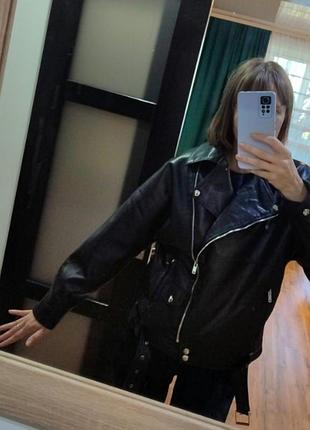 Кожанка женская