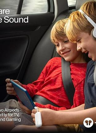 Аудиоприёмник трансмиссер twelve south airfly pro twelve south
адаптер twelvesouth airfly pro 3.5mm white для airpods беспроводной bluetooth-адаптер 4