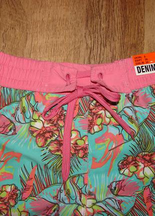 Новые яркие летние шорты denim, размер 83 фото