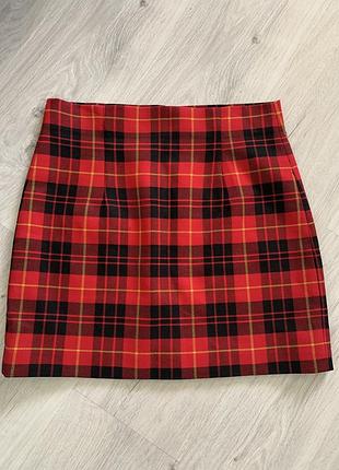 Спідниця у клітинку zara