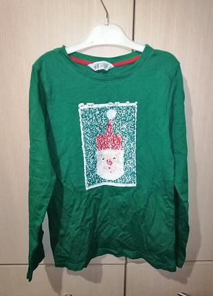 Новогодний реглан