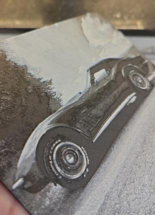 Картина chevrolet corvette /3 d печать