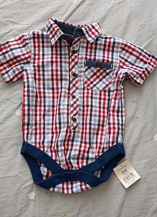 Бодік сорочка бавовна george 3-6 місяців